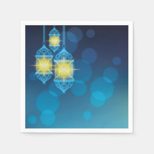 Serviette En Papier Dîner marocain Arabe de lanternes