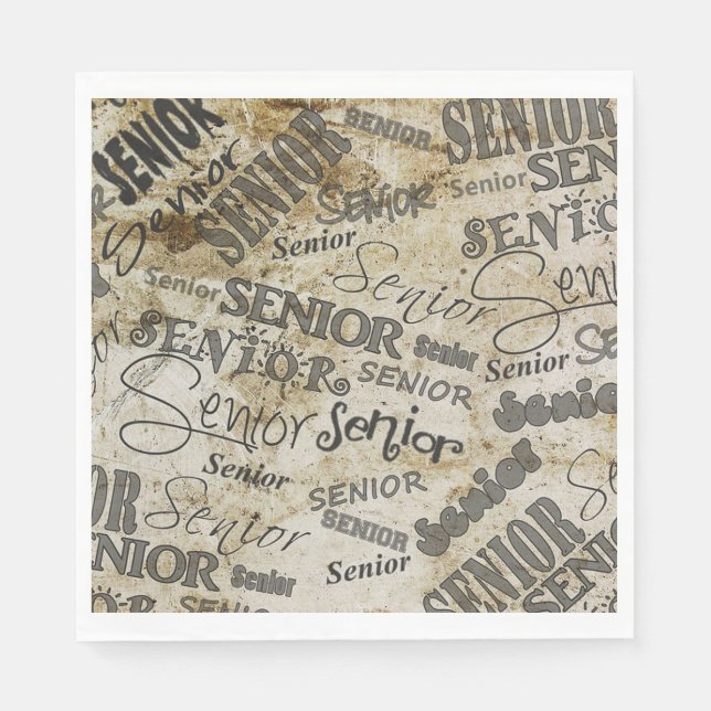 Serviette En Papier Diplôme (Devant)