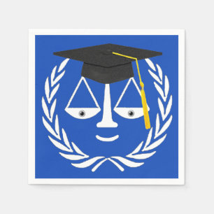 Serviette En Papier Diplômé de la faculté de droit