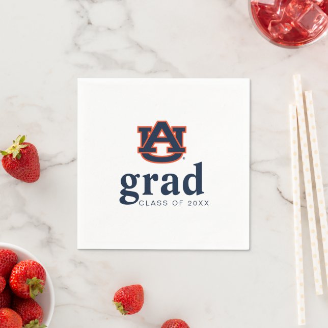 Serviette En Papier Diplôme de l'Université d'Auburn | Auburn Tigers (En situation)