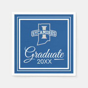 Serviette En Papier Diplôme de l'Université d'État de l'Indiana