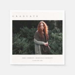 SERVIETTE EN PAPIER DIPLÔME DE PHOTOGRAPHIE MODERNE ET MODERNE