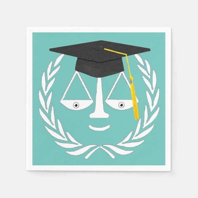 Serviette En Papier Diplôme d'études de droit (Devant)