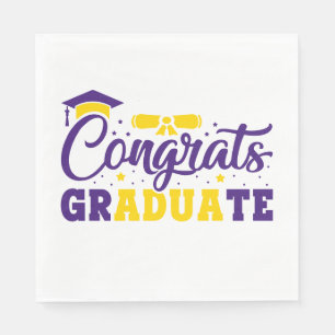 Serviette En Papier Diplômé du Congrès supérieur