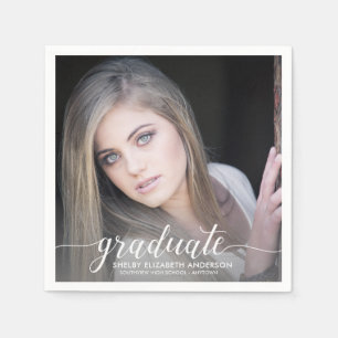 Serviette En Papier Diplômé en calligraphie