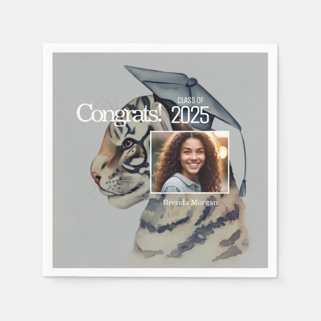 Serviette En Papier Diplôme unique (Devant)