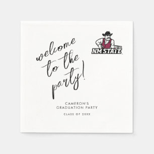 Serviette En Papier Diplômés de l'Université d'État du Nouveau-Mexique