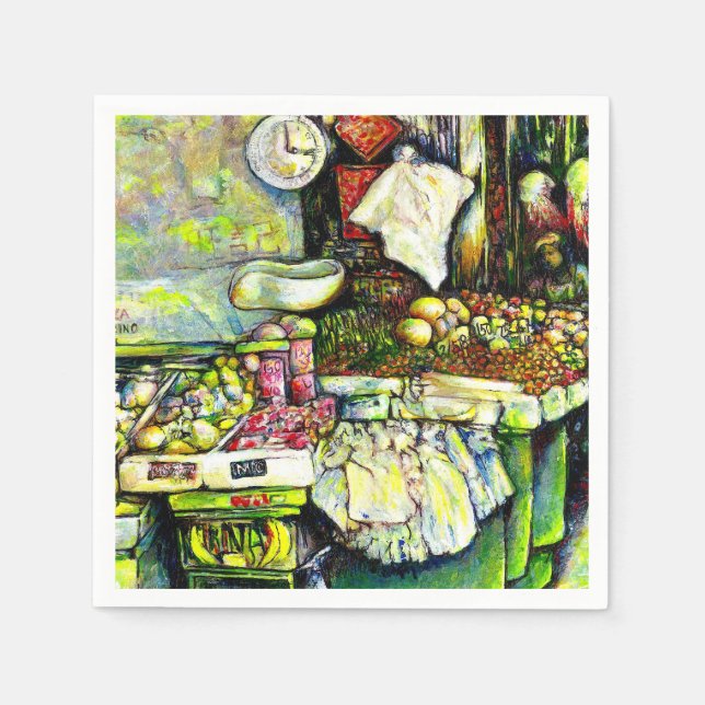 Serviette En Papier Dit pour impliquer toute l'idée (Devant)