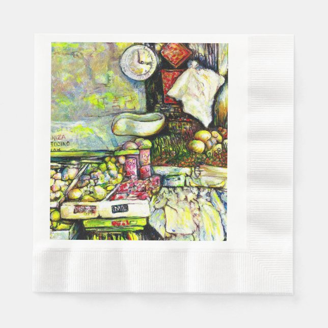 Serviette En Papier Dit pour impliquer toute l'idée (Devant)