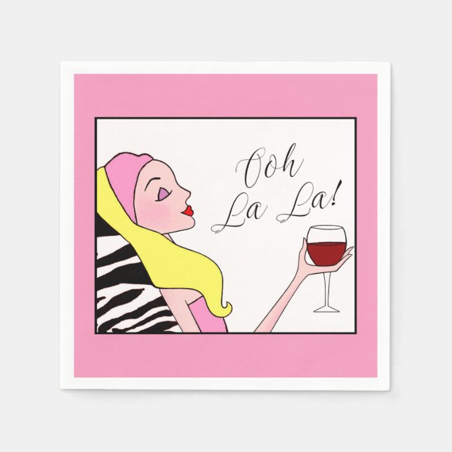 Serviette En Papier Diva "Spa" (Devant)