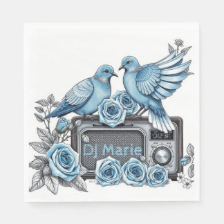 Serviette En Papier DJ Marie