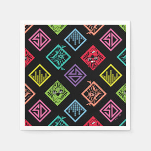 Serviette En Papier DJ Scooby-Doo Motif