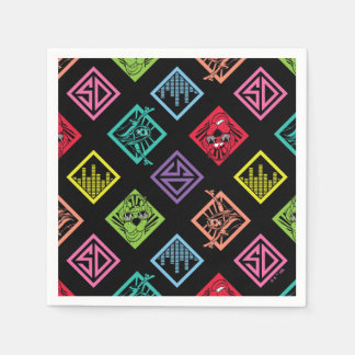 Serviette En Papier DJ Scooby-Doo Motif