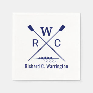 Serviette En Papier do-it-yourself Couleurs Aviron Lames d'équipage Oa