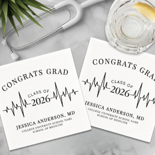 Serviette En Papier Docteur en soins infirmiers élégants médicaux