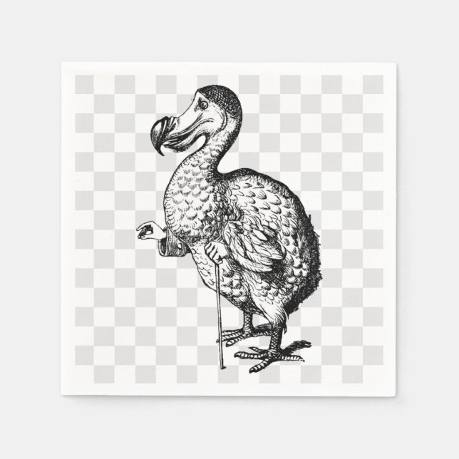 Serviette En Papier Dodo (Devant)