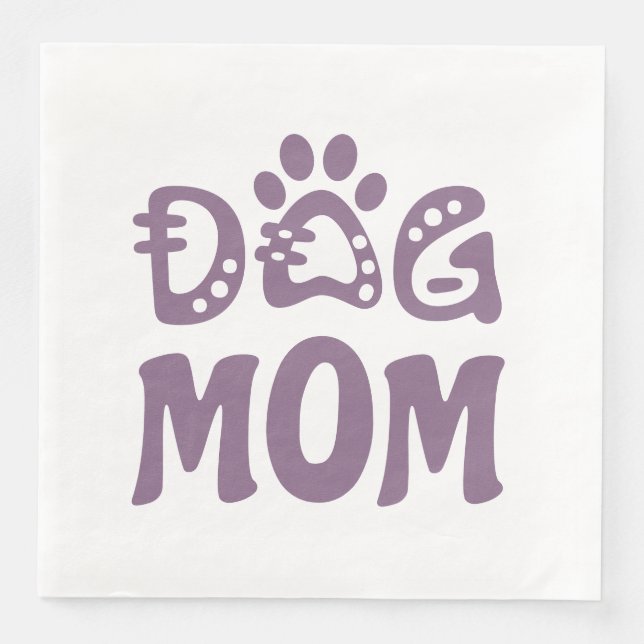Serviette En Papier Dog (Devant)