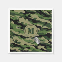 Dogtag Camo Camouflage infiltré Monogramme