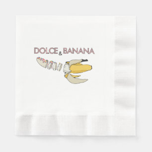 Serviette En Papier Dolce & Banana