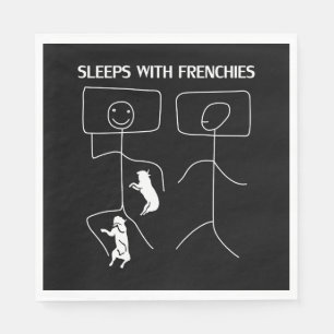 Serviette En Papier Don de chien   Couches Avec Français