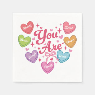 Serviette En Papier Don Valentine Tu Es Mon Amour