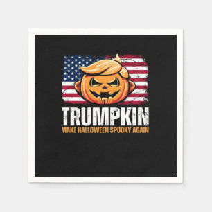 Serviette En Papier Donald Halloween - Trumpkin rendre Halloween Éffra