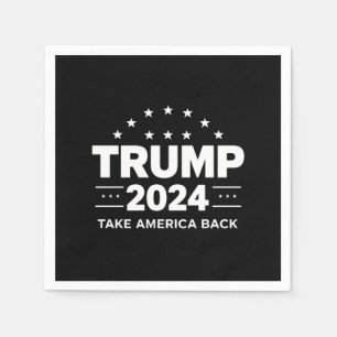 Serviette En Papier Donald Trump 2024 redonne l'élection américaine