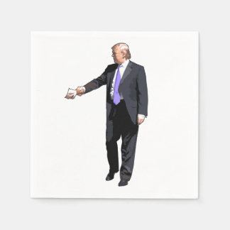 Serviette En Papier Donald Trump Cocktail Napkins
