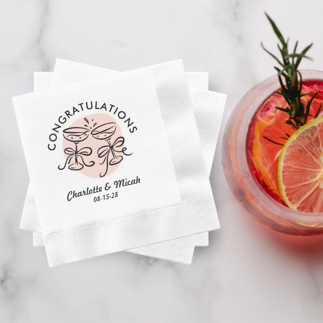 Serviette En Papier Doodle de la fête (Créateur téléchargé)