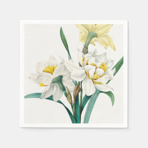 Serviette En Papier Double Narcisse,  Pierre-Joseph Redouté, 1827
