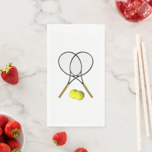 Serviette En Papier Doubles de tennis