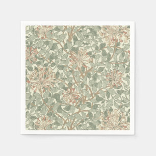 Serviette En Papier Douce Chèvre Vintage William Morris Chèvrefeuille