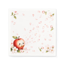 Douce Fête de Naissance Petite Pomme en Fleur