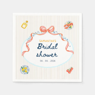 Serviette En Papier Douce soirée de mariage italien