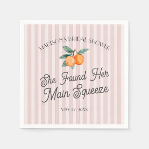 Serviette En Papier Douceur principale Citrus Fête de mariage Rose pas