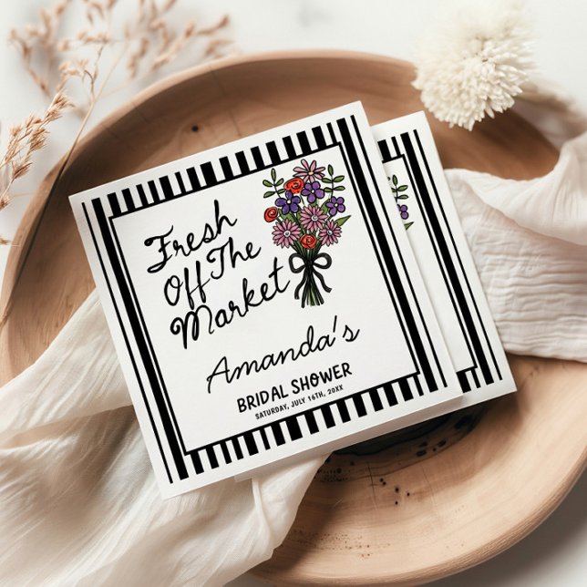 Serviette En Papier Douche de Mariée  (Créateur téléchargé)