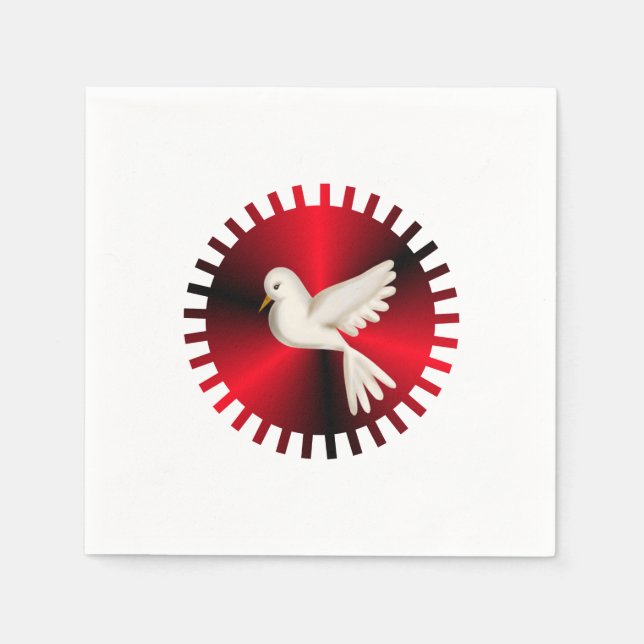 Serviette En Papier Dove Saint-Esprit (Devant)