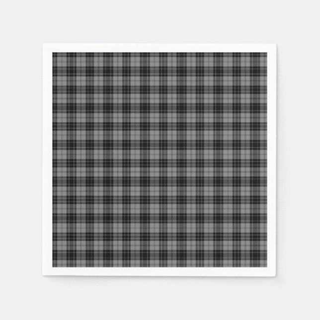 Serviette En Papier Dowglass Tartan (Devant)