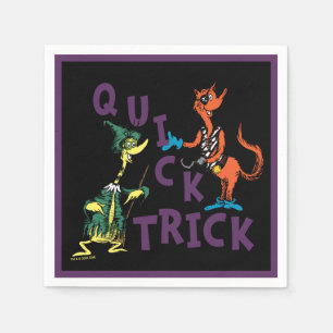 Serviette En Papier Dr Seuss   Graphique d'Halloween en raccourci