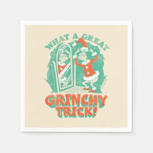 Serviette En Papier Dr. Seuss Quel super tour de Grinch !