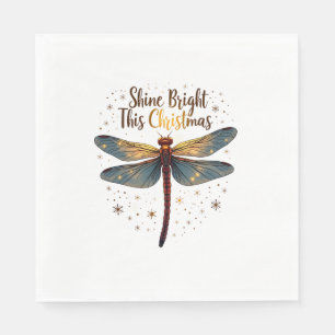 Serviette En Papier Dragonfly Star de Noël