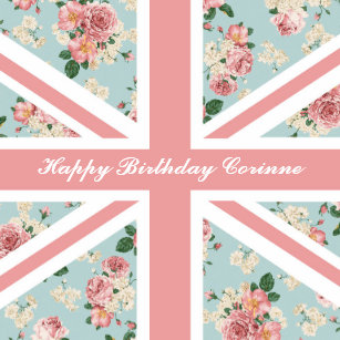 Cadeaux Drapeau Britannique Rose Zazzle Fr