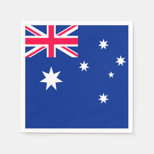 Serviette En Papier Drapeau Australie