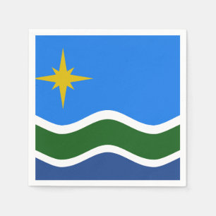 Serviette En Papier Drapeau de Duluth, Minnesota