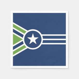 Serviette En Papier Drapeau de Jackson, Tennessee