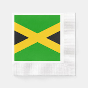 Serviette En Papier Drapeau de la Jamaïque