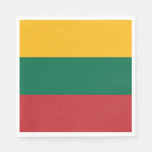 Serviette En Papier Drapeau de la Lituanie