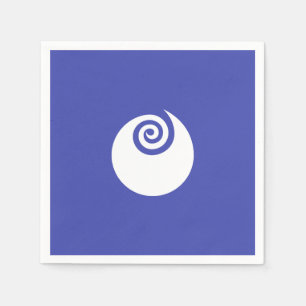 Serviette En Papier Drapeau de la préfecture d'Ibaraki, Japon