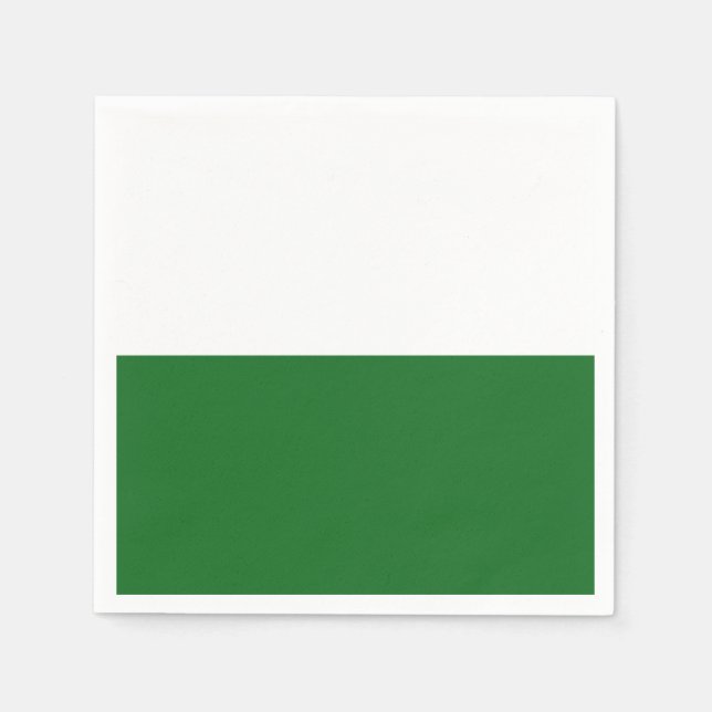 Serviette En Papier Drapeau de la Saxe Papier serviettes (Devant)