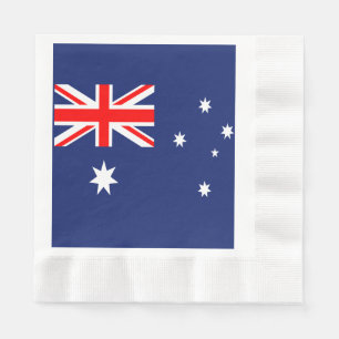 Serviette En Papier Drapeau de l'Australie